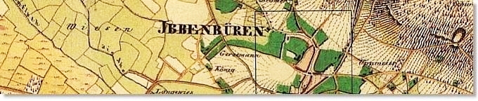 Karte 030 - Urmeßtischblatt von 1842