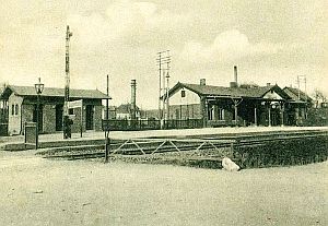 Bahnhof Laggenbeck um 1912