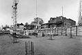 Bau des Busbahnhofs.  Neubau Bahnhof, 1973