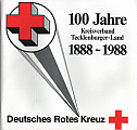 Deutsches Rotes Kreuz - 100 Jahre Kreisverband Tecklenburger-Land 1888 - 1988