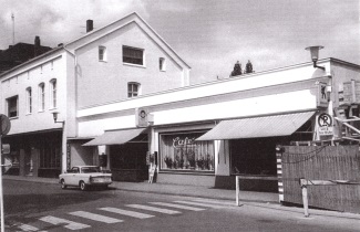 Blick in die Bahnhofstraße - 1969