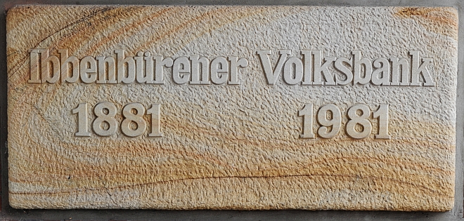 Ibbenbürener Volksbank - 1881 - 1981