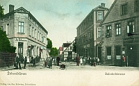 Die Bahnhofstraße auf alten Ansichtskarten