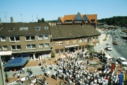 Einweihung der "Fußgängerzone  Bahnhofstraße", am 2. Juni 1985 