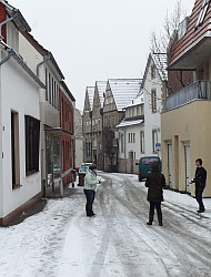 Brunnenstraße im Winter - 2010