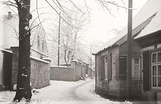 Winterzeit in der Klosterstraße 2 - 1950er Jahre