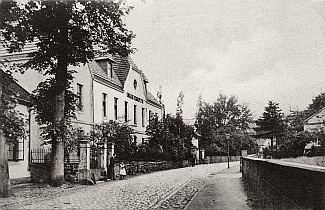 Münsterstraße - Blick zur Berginspektion - 1910