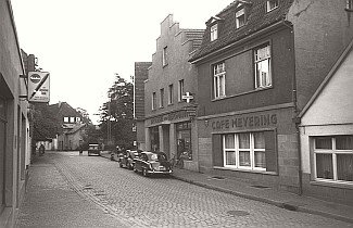  Münsterstraße - Blick zum Rathaus - 1956