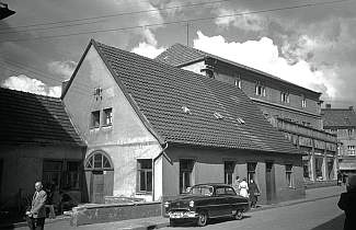 Metzger Xxxxxxx in der Münsterstraße - 1954