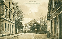 Blick zur Berginspektion - Münsterstraße 16 - Um 1905