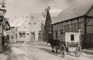 Die Münsterstraße um 1930
