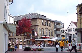 Blick aus der Bahnhofstraße auf den Oberen Markt - 2008