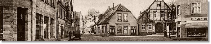 Stadtmuseum  Ibbenbüren - Unterer Markt um 1940
