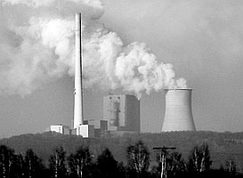Das Kraftwerk Ibbenbüren, einst Block B genannt, wird von  der RWE Power AG betrieben. Hier wird Ibbenbürener  Steinkohle verfeuert