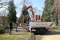 Aufbau Preußendenkmal
