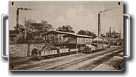 Kohlenladestelle und Brikettfabrik um 1905